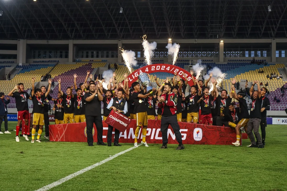 Hasil Final Liga 4 2024-2025: Tri Brata Rafflesia Juara Usai Hancurkan Persika Karawang 4-2 Hasil Final Liga 4 2024 2025 Tri Brata Rafflesia Juara Usai Hancurkan Persika Karawang 4 2